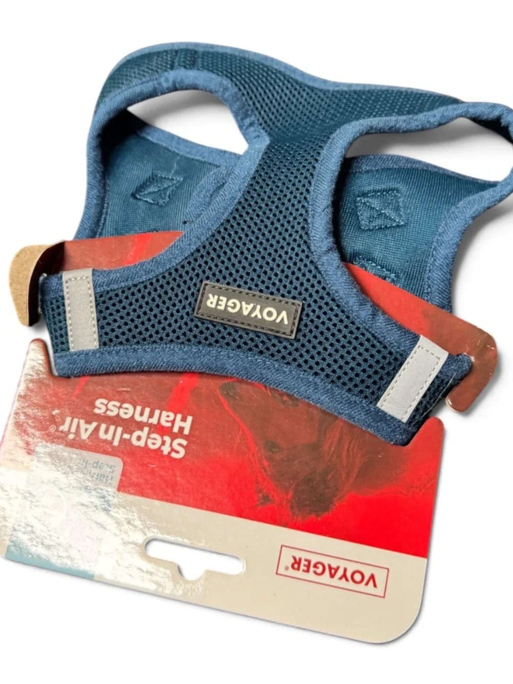 Voyager Step In Air Mesh Dog Harness Medium Navy Blue NWT